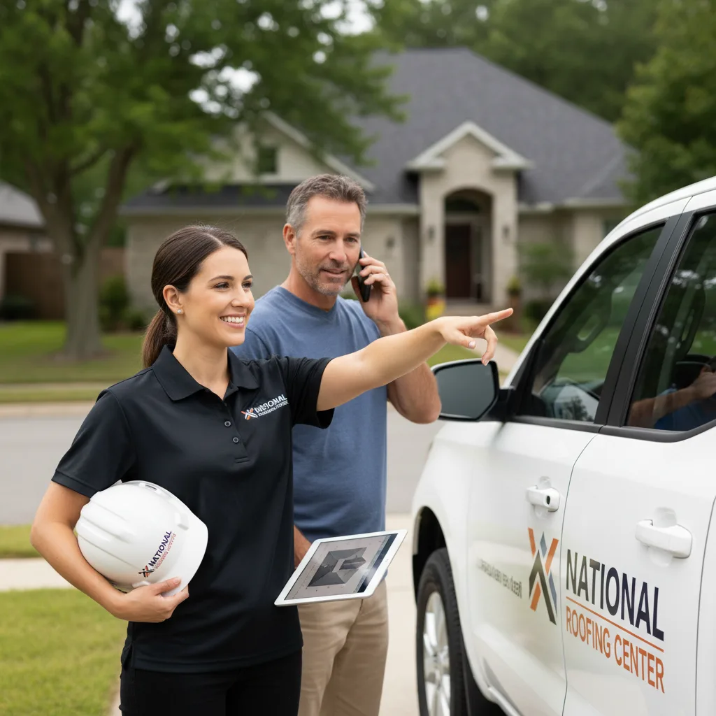 National Roofing Center customer support in Argyle